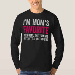 私は母の真面目お気に入りのな彼女は私に彼に言った Tシャツ