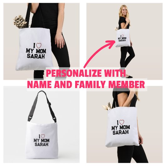 私は母を愛している クロスボディバッグ