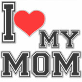 私は母を愛している シール (正面)