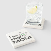 私は母を愛している ストーンコースター (横)