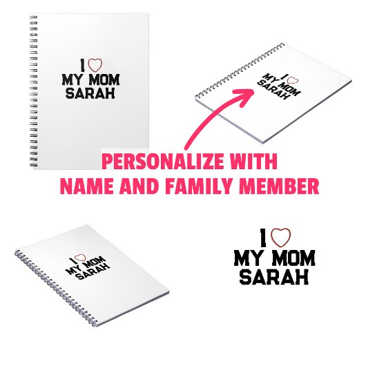 私は母を愛している ノートブック