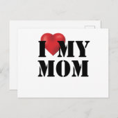 私は母を愛している ポストカード (正面/裏面)