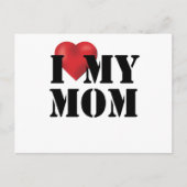 私は母を愛している ポストカード (正面)