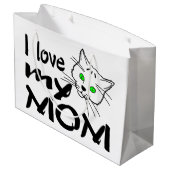 私は母を愛している ラージペーパーバッグ (裏面アングル)