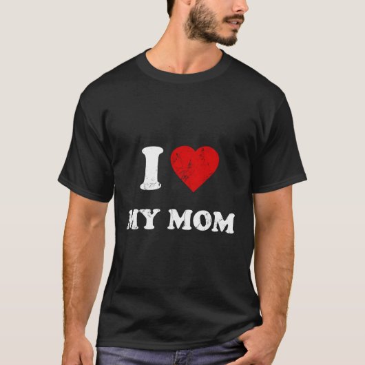 私は母を愛している Tシャツ (正面)
