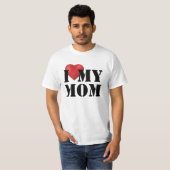 私は母を愛している Tシャツ (正面フル)