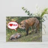 私は母を愛するハートと文字 シーズンカード (スタンド正面)