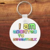 私は母乳に溺れている キーホルダー (正面)