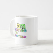 私は母乳に溺れている コーヒーマグカップ (正面左)