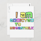 私は母乳に溺れている ポストカード (正面/裏面)