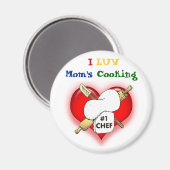 私は母Love磁石 マグネット (正面/裏面)