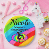 私は毎日のように体操をしたい ペーパープレート (パーティー)