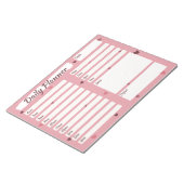 私は毎日のプランナーが大好き ノートパッド (アングル)