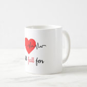 私は毎日のマッチングカップルのためにまだ秋 コーヒーマグカップ (正面右)