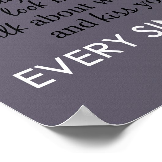 私は毎日ポスターを愛し独身のたい ポスター (角)