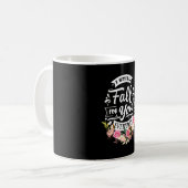 私は毎日秋を続ける コーヒーマグカップ (正面左)