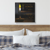 私は毎日、私の人生のドナー救を尊重している キャンバスプリント (インサイチュ (寝室))