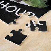 私は毎時退職した幸せな時間だ ジグソーパズル (側面)