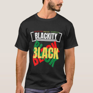 私は毎月黒人だが今月は黒人だ Tシャツ