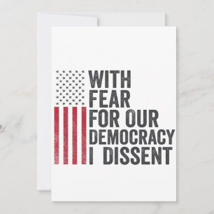 私は民主主義に対する恐怖を持ってアメリカ人に反対する シーズンカード