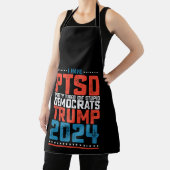 私は民主党のトランプかわいらし2024に疲れている エプロン (インサイチュ)