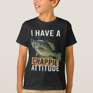私は気さくな態度の魚釣りだ Tシャツ