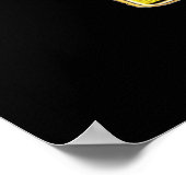 「私は気にない」かわいい表現デザイン。今買博士 ポスター (角)