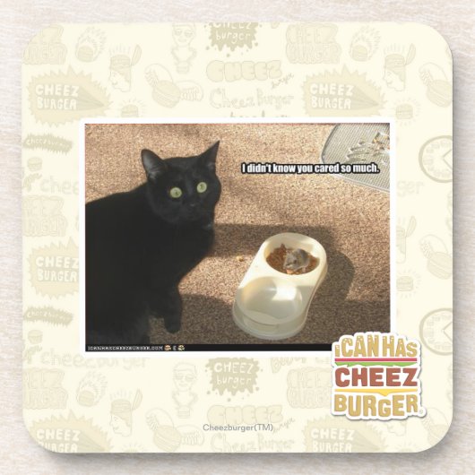 私は気になったことを知りません コースター (正面)