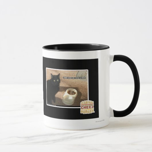 私は気になったことを知りません マグカップ (右)