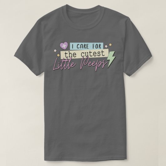 私は気に最も可愛い小羊の毛を探す Tシャツ (デザイン正面)