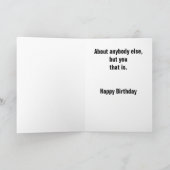 私は気に カード (内部)