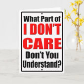 私は気に カード (黄色い花)