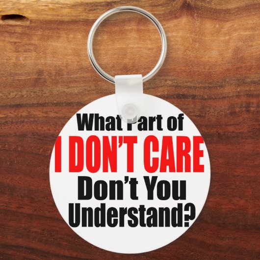 私は気に キーホルダー (正面)