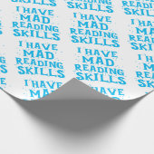 私は気違いの読書術を有します ラッピングペーパー (角)