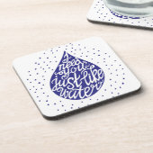 私は水のようにちょうど必要とします コースター (左側)