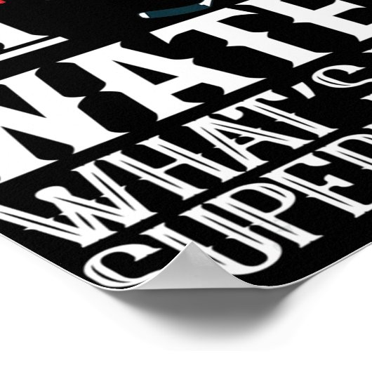 私は水アイスホッケーTee男性女性青年の上を歩く ポスター (角)