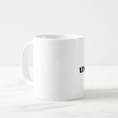 私は水中ホッケーを愛します コーヒーマグカップ (正面左)