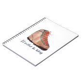 私は水彩画をハイキングしたい ノートブック (左側)