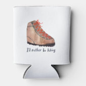 私は水彩画をハイキングしたい 缶クーラー (正面)