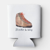 私は水彩画をハイキングしたい 缶クーラー (裏面)