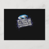 私は水泳が大好きで、私は今まで泳いで会う ポストカード (正面)