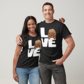 私は水犬スペインのが大好き Tシャツ (ユニセックス)