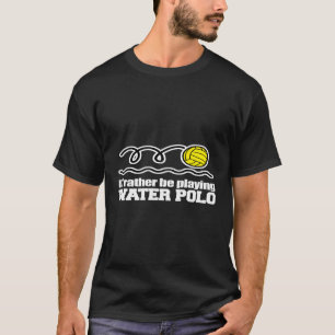 私は水球の遊スポーツになりたい Tシャツ