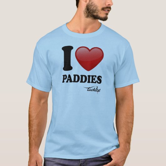 私は水田を愛します Tシャツ (正面)