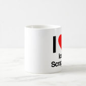 私は氷掻き屋が大好きだ コーヒーマグカップ (中央)