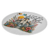 私は永遠に主の家に住む カッティングボード (角)