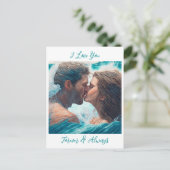 私は永遠に愛し、常にロマンチック ポストカード (スタンド正面)