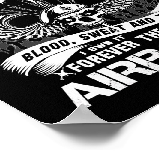 私は永遠に空挺軍レンジャーVeというタイトルを所有 ポスター (角)