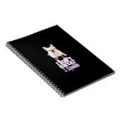 私は汗を流さない |フランスのブルドッグ ノートブック (右側)