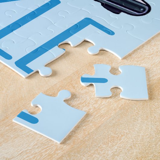 私は汗を流さない、私はあなたのトレーニングを輝かせる ジグソーパズル (側面)